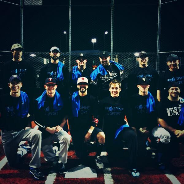 Softball Champs for Men’s “A” Division for Winter Season